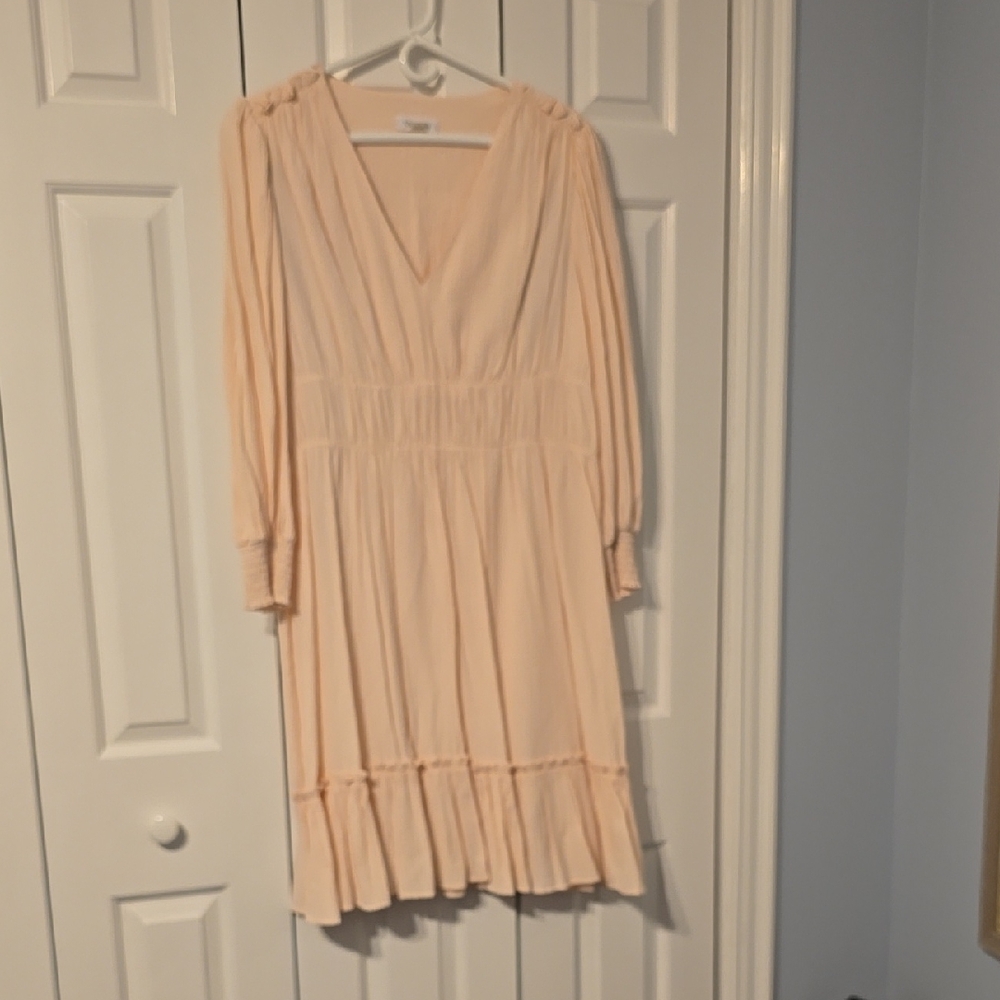 Elegant Peach Dress